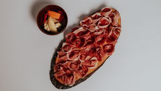 Tagliere di salumi con giardiniera di Morgan