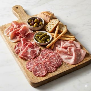 Tagliere di salumi misti della casa