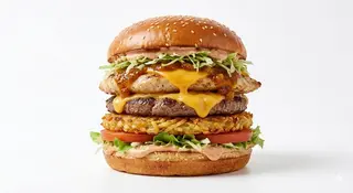 Taj mahal special burger