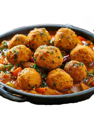 Tagine De Boulettes De Poissons