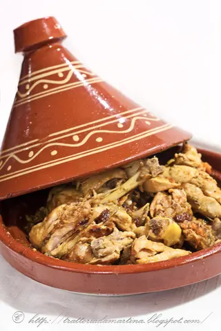 Tajine di pollo dolce