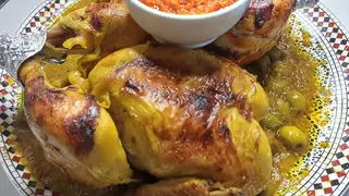 Tajine pollo mhammar