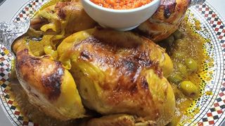 Tajine pollo mhammar