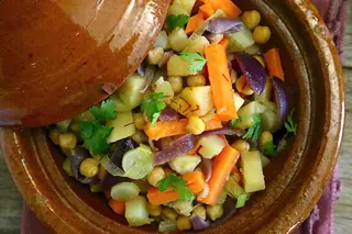 Tajine vegetariano