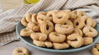 Taralli zuccherati al cioccolato e mandorle 250 g