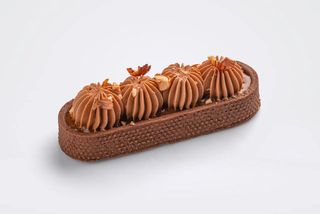 Тарталетка фундук-шоколад-карамель (90г)