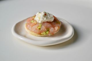 618 Tartare scampi