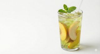 Tè verde alla pesca