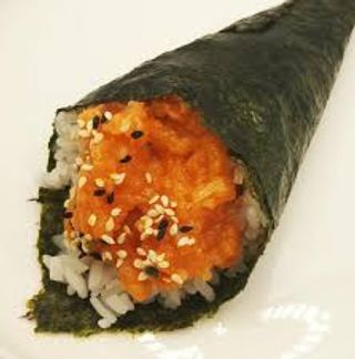 217 Temaki spicy salmon