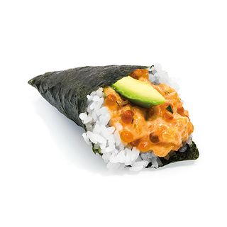 Temaki spicy salmone