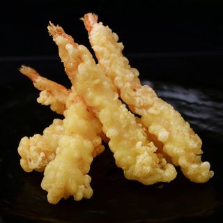 Tempura di gamberi