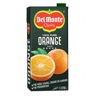 Del Monte 100 Percent Pure Orange Juice 1 L
