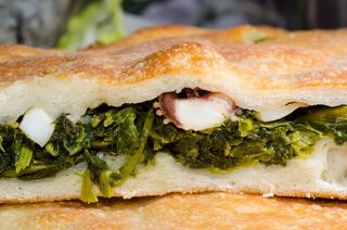 Tielle broccoletti e salsiccia 250 g