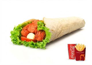 Tikka wrap - menù