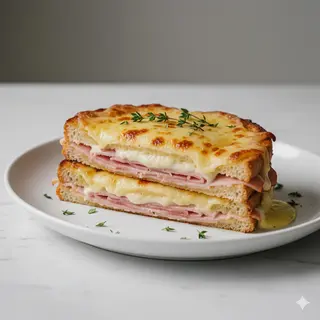 Toast prosciutto cotto e formaggio - grande