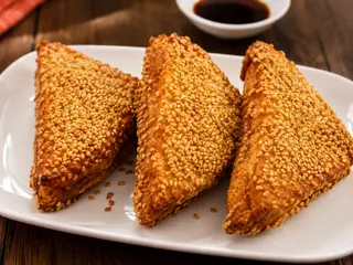 6. Toast di gamberi fritti 2 pezzi