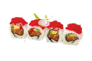 233. Tobiko roll - 8 pezzi