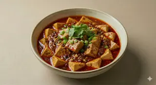 54. Tofu in salsa piccante 