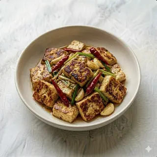 Tofu tenero saltato