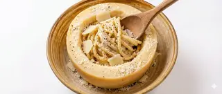 Mezzo pacchero cacio e pepe