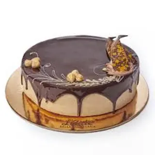 Torta gelato alla nocciola e cioccolato