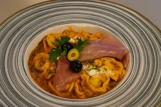 Tortellini ricotta and spinach