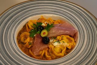 Tortellini ricotta and spinach
