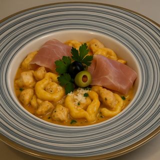 Tortellini with chicken