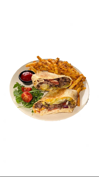 Burger tortilja
