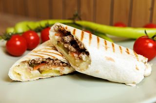 Tortilja  sa svinjskim mesom