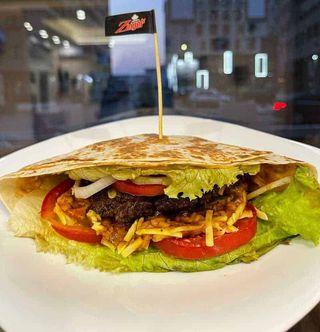 Tortilla burger  obrok