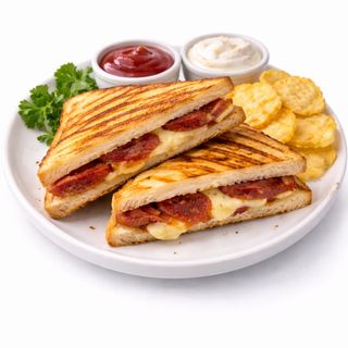 Toast sucuk & cheese