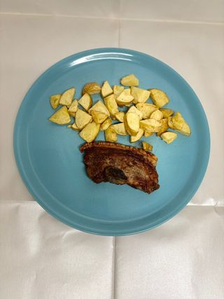 Tracchie di maiale con patate