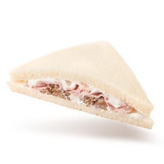 Tramezzino cotto,maionese e champignon