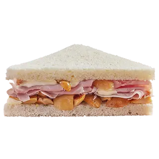 Tramezzino cotto e porcini