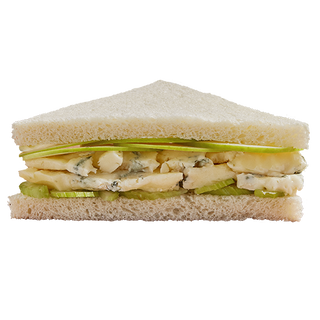 Tramezzino gorgonzola, sedano e mela