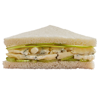 Tramezzino gorgonzola, sedano e mela
