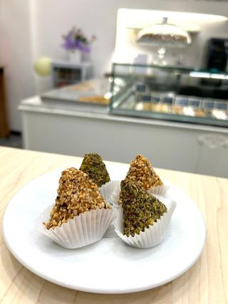 Triangolo pistacchio