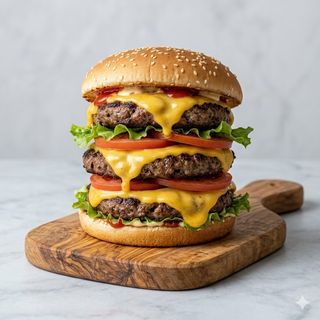 Triplo Cheese Burger