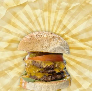 Triple smash burger 400 gr