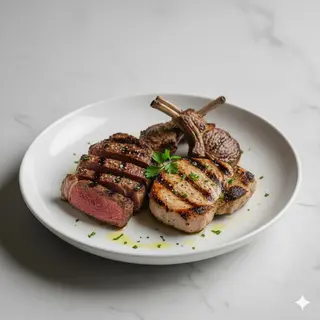 Tris di carne