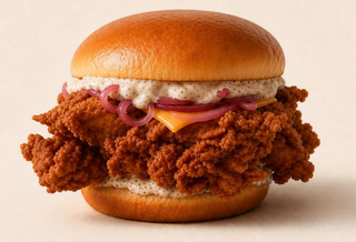 Truffle Chicken Burger