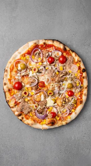 Mala Tuna pizza