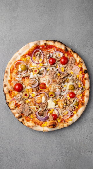 Mala Tuna pizza