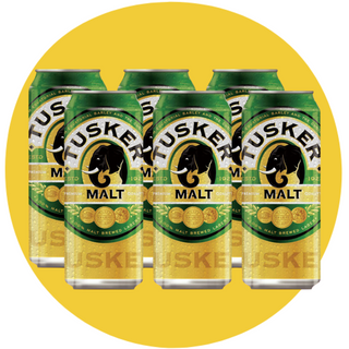 6x Tusker Malt Lager 500ml Can
