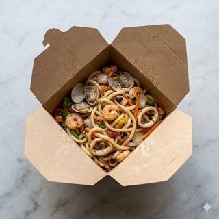 Udon frutti di mare