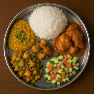 Uganda thali combo