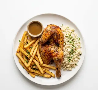 Plat De Demi-poulet