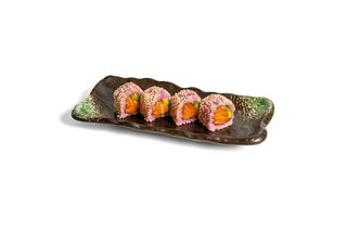 Uramaki sake pinku
