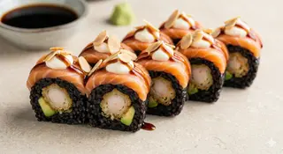 Uramaki tiger almond